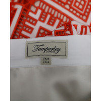 Temperley London Robe en Coton en Blanc