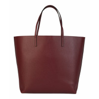 Alexander McQueen Tote bag Leather in Red