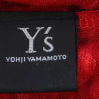 Yohji Yamamoto Manica lunga in rosso