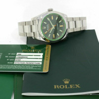 Rolex Milgauss in Green