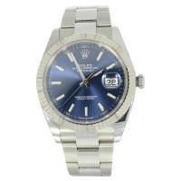Rolex Armbanduhr in Blau