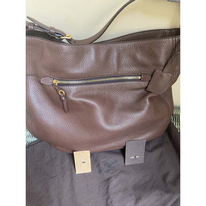Carshoe Shoulder bag Leather in Brown