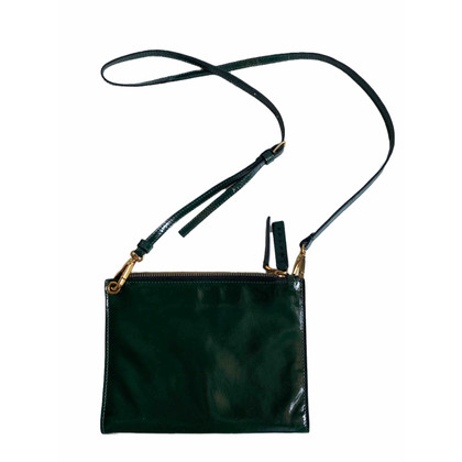 Marni Handbag Patent leather in Green