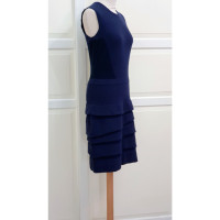 D. Exterior Kleid aus Wolle in Blau