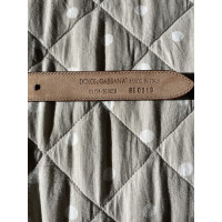 Dolce & Gabbana Belt Leather in Bordeaux