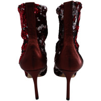 Jimmy Choo Boots Leather in Red