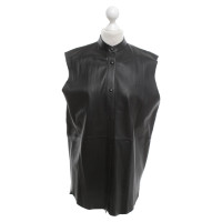 Closed Leather blouse in zwart