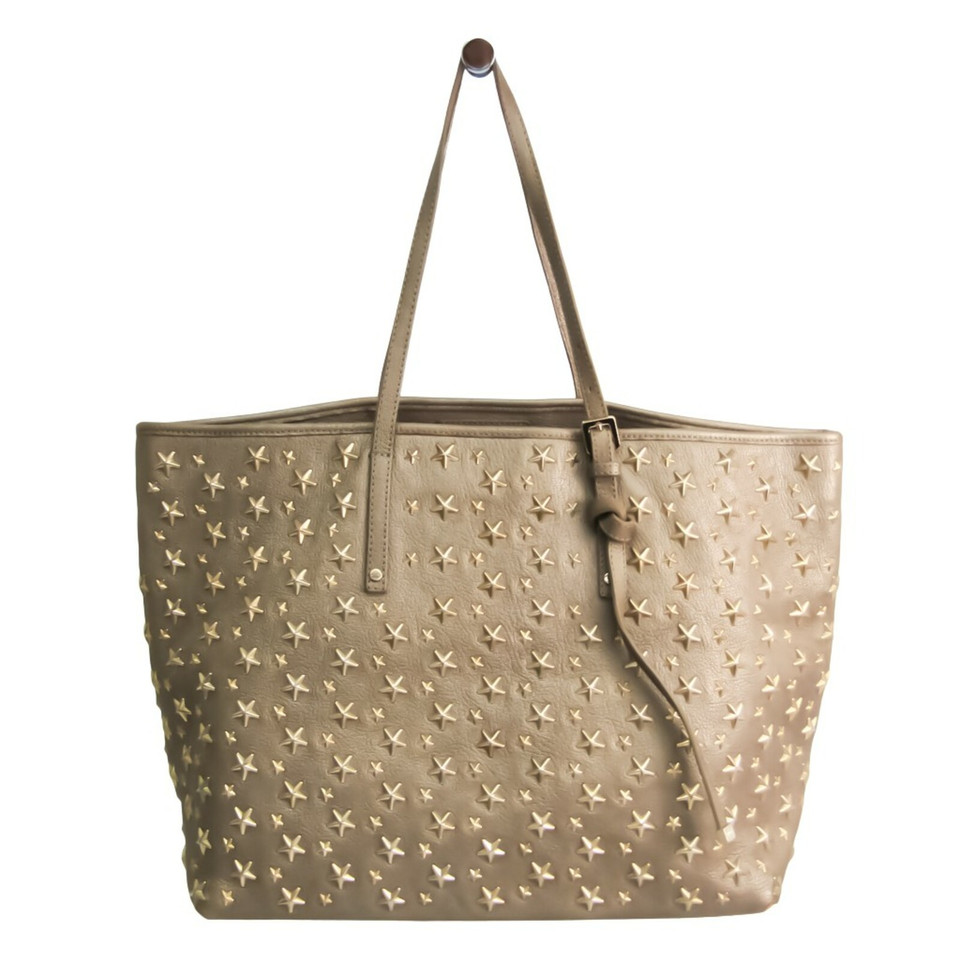 Jimmy Choo Tote bag Leather in Gold
