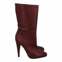 Giambattista Valli Ankle boots Leather in Red