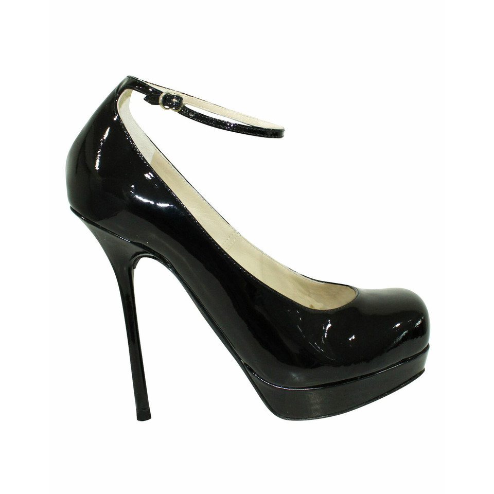 John Galliano Sandals Leather in Black