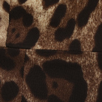 Dolce & Gabbana Kleid mit Leoparden-Print