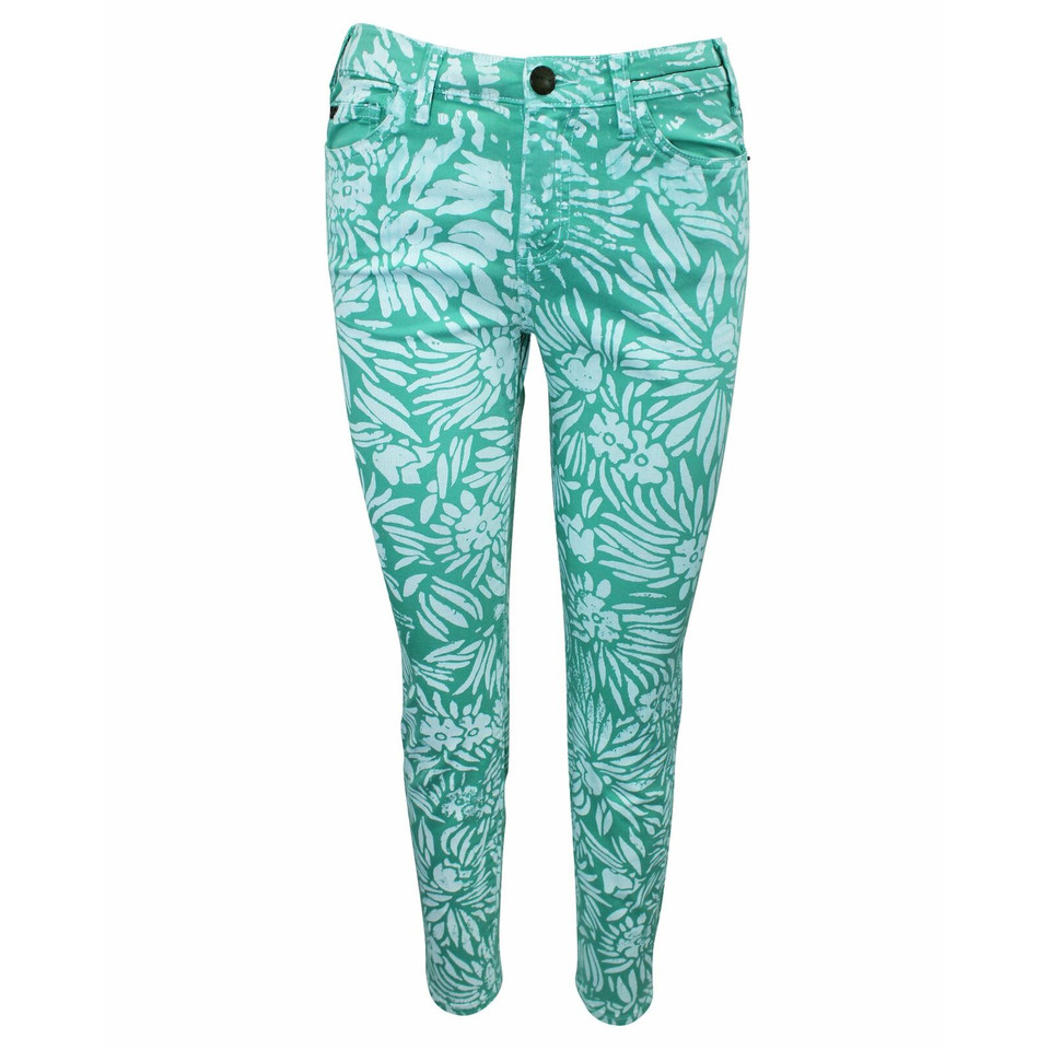 Diane Von Furstenberg Jeans en Coton en Vert