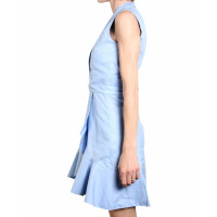 Carven Kleid aus Baumwolle in Blau