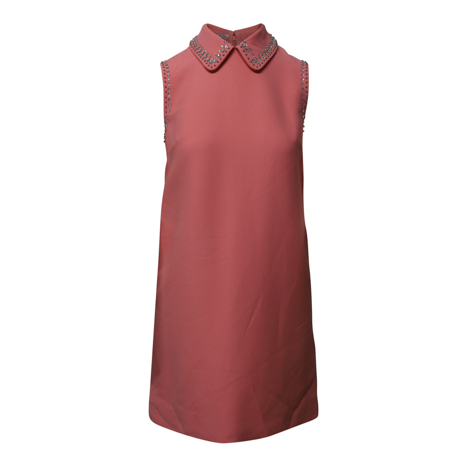 Miu Miu Kleid aus Viskose in Rosa / Pink