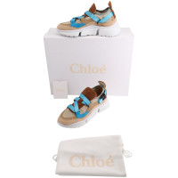 Chloé Trainers Suede in Beige