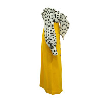 Carolina Herrera Dress Silk in Yellow