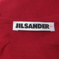 Jil Sander Oversized-Shirt in Rot