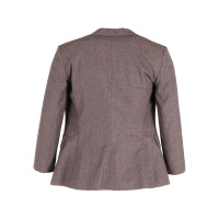 The Row Blazer Wool in Brown