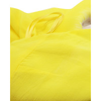 Just Cavalli Kleid aus Seide in Gelb