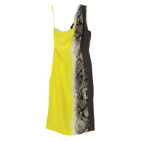 Just Cavalli Dress Silk in Yellow