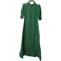 Emilia Wickstead  Kleid aus Viskose in Grün