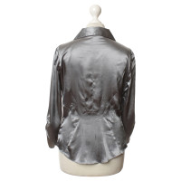 Bcbg Max Azria Shimmering blouse in silver