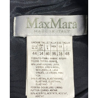 Max Mara Kleid aus Wolle in Blau