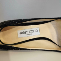 Jimmy Choo Pumps/Peeptoes en Coton en Noir