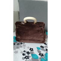 Colombo Tote bag Suede in Brown