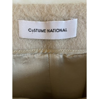 Costume National Rock aus Wolle in Creme