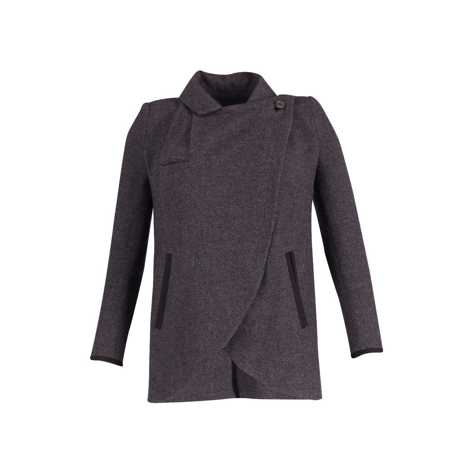 Isabel Marant Giacca/Cappotto in Lana in Grigio