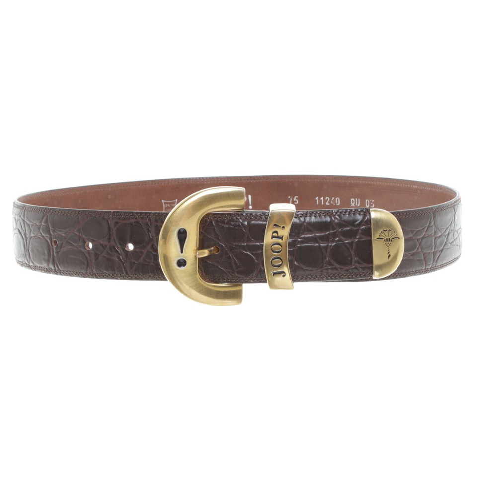 Joop! Leather Belt in Brown