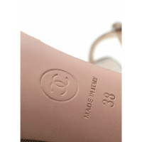 Chanel Sandalen aus Canvas in Rosa / Pink