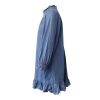 Rixo Dress Cotton in Blue