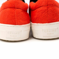 Céline Sneakers aus Leder in Orange