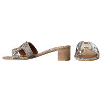 Hermès Sandals made of Python leather