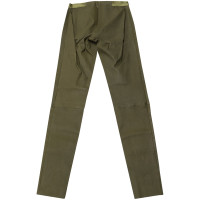 Alice + Olivia Trousers Leather in Green