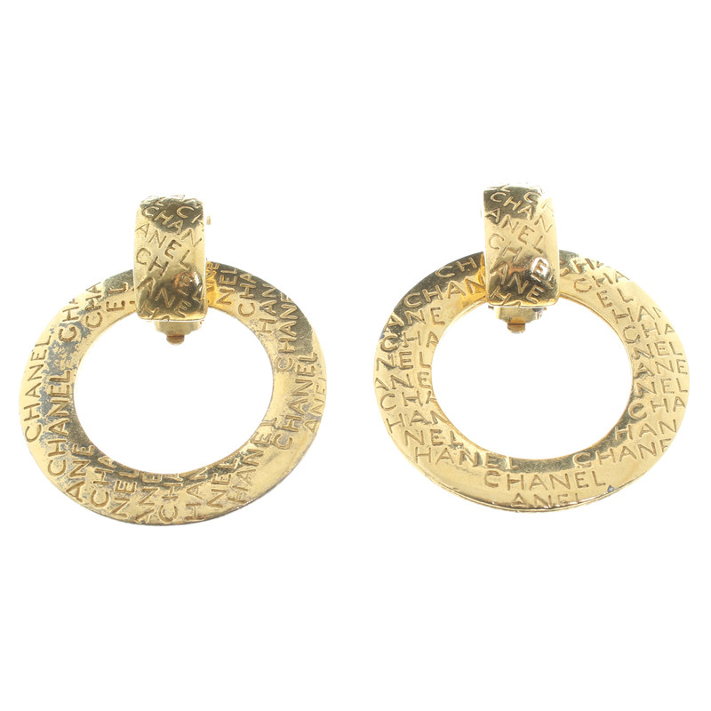 Chanel Clip earrings with Debossing
