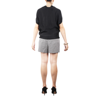 Diane Von Furstenberg Shorts Silk in Black