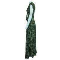 Reformation Kleid aus Viskose in Grün