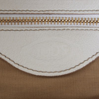 Tod's Leather handbag in cream white