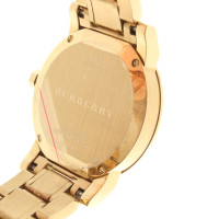 Burberry montre-bracelet de couleur or