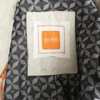 Boss Orange Jacket/Coat Leather in Beige