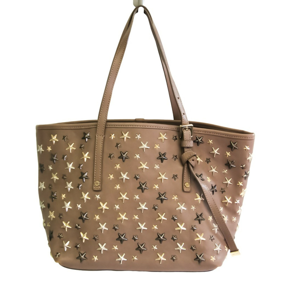 Jimmy Choo Tote bag in Pelle in Grigio