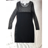 Saint Laurent Kleid aus Viskose in Schwarz