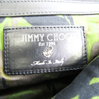 Jimmy Choo Shopper aus Leder in Schwarz