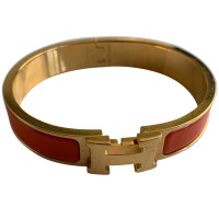 Hermès Bracelet/Wristband Yellow gold in Orange