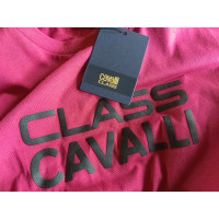 Just Cavalli Capispalla in Cotone in Fucsia