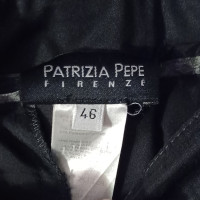 Patrizia Pepe Paire de Pantalon en Coton en Noir