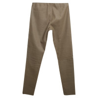 Other Designer Lapis Italia - Leather Pants in Taupe